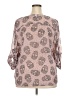 Torrid Pink 3/4 Sleeve Blouse Size 2X Plus (2) - photo 2