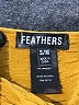 Feathers Yellow Tank Top Size S - photo 7