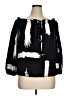 Unbranded 100% Polyester Black 3/4 Sleeve Blouse Size 1X - photo 1