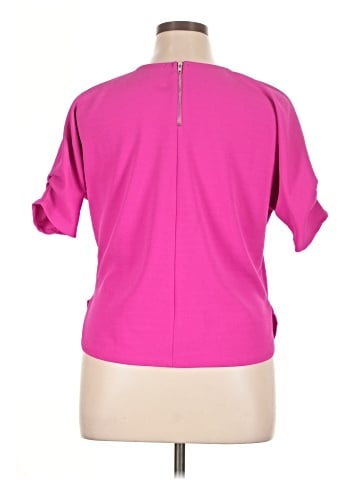 Green Envelope Short Sleeve Top (view 2)