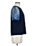 CeCe Blue Short Sleeve Top Size S - photo 4