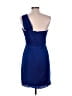 BCBGMAXAZRIA 100% Polyester Blue Cocktail Dress Size 12 - photo 2
