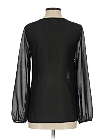 Ya Los Angeles Long Sleeve Silk Top (view 2)