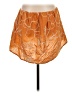 Express 100% Polyester Orange Casual Skirt Size S - photo 1