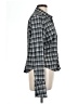 Fashion Nova Plaid Gray Long Sleeve Blouse Size L - photo 4