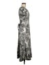 Perceptions Paisley Silver Casual Dress Size 12 - photo 4