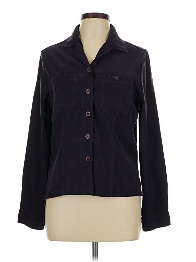Pre-owned Max Studio Long Sleeve Blouse In Brown