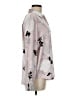 Maison d' Amelie Floral Pink Long Sleeve Blouse Size M - photo 4