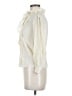 Assorted Brands 100% Silk Ivory Long Sleeve Silk Top Size 5 - 6 - photo 5