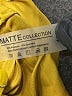 MATTE Collection Yellow Bodysuit Size S - photo 4