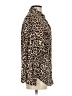 Chico's Animal Print Brown Long Sleeve Blouse Size Sm (0) - photo 4