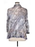 Jess & Jane 100% Polyester Silver Kimono Size XL - photo 2