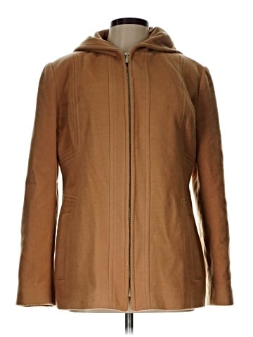 AK Anne Klein Wool Coat (view 1)