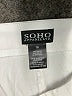 SOHO Apparel Ltd Solid Ivory Casual Pants Size 16 - photo 7