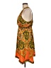 Hale Bob Paisley Orange Cocktail Dress Size M - photo 5