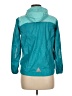 L.L.Bean 100% Nylon Color Block Teal Raincoat Size M - photo 2