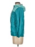 L.L.Bean 100% Nylon Color Block Teal Raincoat Size M - photo 5