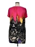Alfani Graphic Pink Cocktail Dress Size 1X - photo 2