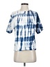 MNG Tie-dye Blue Short Sleeve T-Shirt Size XS - photo 1