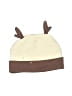 Little Me 100% Cotton Brown Tan Beanie Size 0-3 mo - photo 2