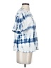 MNG Tie-dye Blue Short Sleeve T-Shirt Size XS - photo 4