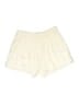 Maeve Solid Ivory Shorts Size 8 Petite - photo 1
