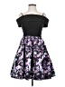 Morgan & Co. 100% Polyester Black Cocktail Dress Size 2 - photo 1