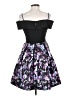 Morgan & Co. 100% Polyester Black Cocktail Dress Size 2 - photo 2