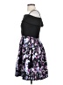 Morgan & Co. 100% Polyester Black Cocktail Dress Size 2 - photo 5