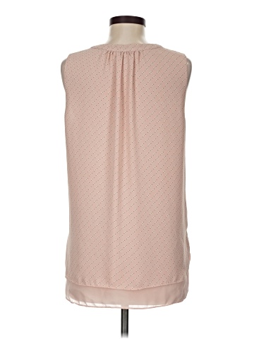 Rose + Olive Sleeveless Blouse (view 2)
