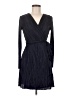 Topshop 100% Polyester Black Casual Dress Size 6 - photo 1