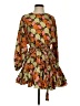 Rhode 100% Cotton Paisley Orange Cocktail Dress Size XS - photo 1