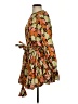 Rhode 100% Cotton Paisley Orange Cocktail Dress Size XS - photo 5
