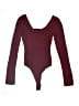Lulus Burgundy Bodysuit Size S - photo 2