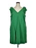 CeCe Green Casual Dress Size 1X - photo 1