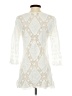 Sigrid Olsen Ivory 3/4 Sleeve Top Size S - photo 2
