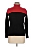 Cynthia Rowley Color Block Black Turtleneck Sweater Size M - photo 1