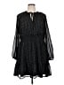 Old Navy Polka Dots Black Casual Dress Size XL - photo 1