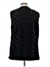 Max Studio 100% Polyester Black Faux Fur Vest Size XL - photo 2