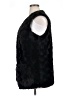 Max Studio 100% Polyester Black Faux Fur Vest Size XL - photo 5