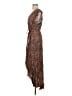 Grecerelle Paisley Brown Casual Dress Size S - photo 5