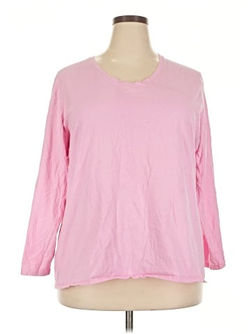 Just My Size 3/4 Sleeve T-Shirt (view 1)