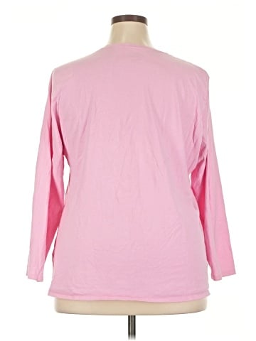 Just My Size 3/4 Sleeve T-Shirt (view 2)