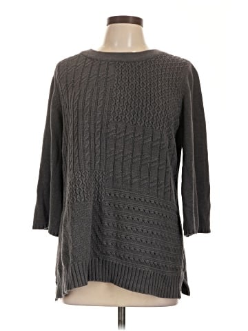 Karen Scott 3/4 Sleeve Top (view 1)