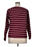 Stars Above Stripes Burgundy Pullover Sweater Size XL - photo 2