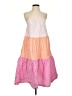 Solid & Striped Color Block Pink Casual Dress Size S - photo 1