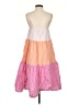 Solid & Striped Color Block Pink Casual Dress Size S - photo 2