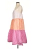 Solid & Striped Color Block Pink Casual Dress Size S - photo 5
