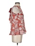 Ann Taylor LOFT Outlet 100% Polyester Red Sleeveless Blouse Size XS (petite) - photo 4