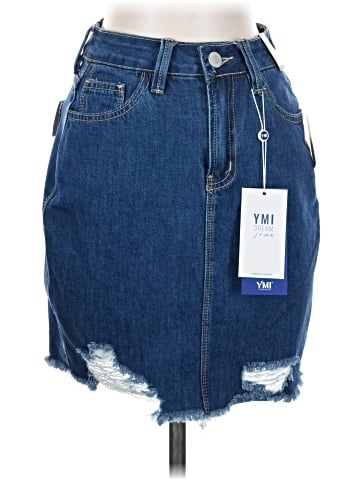 YMI Denim Skirt (view 1)
